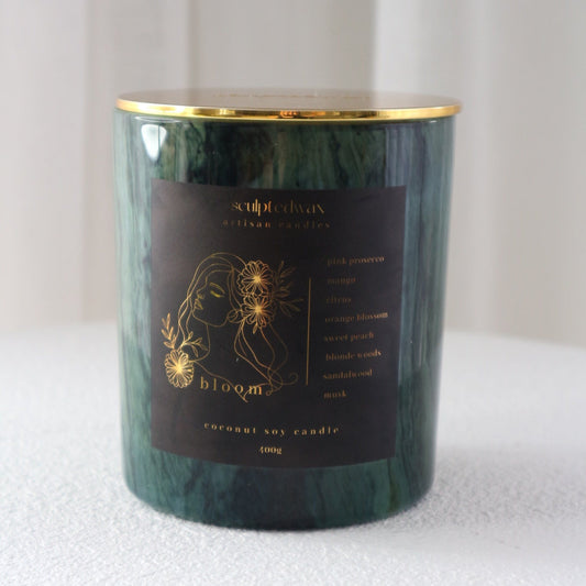 scented candles australia | bloom scented candle | eco luxury candles | eco friendly candles | non toxic candles 