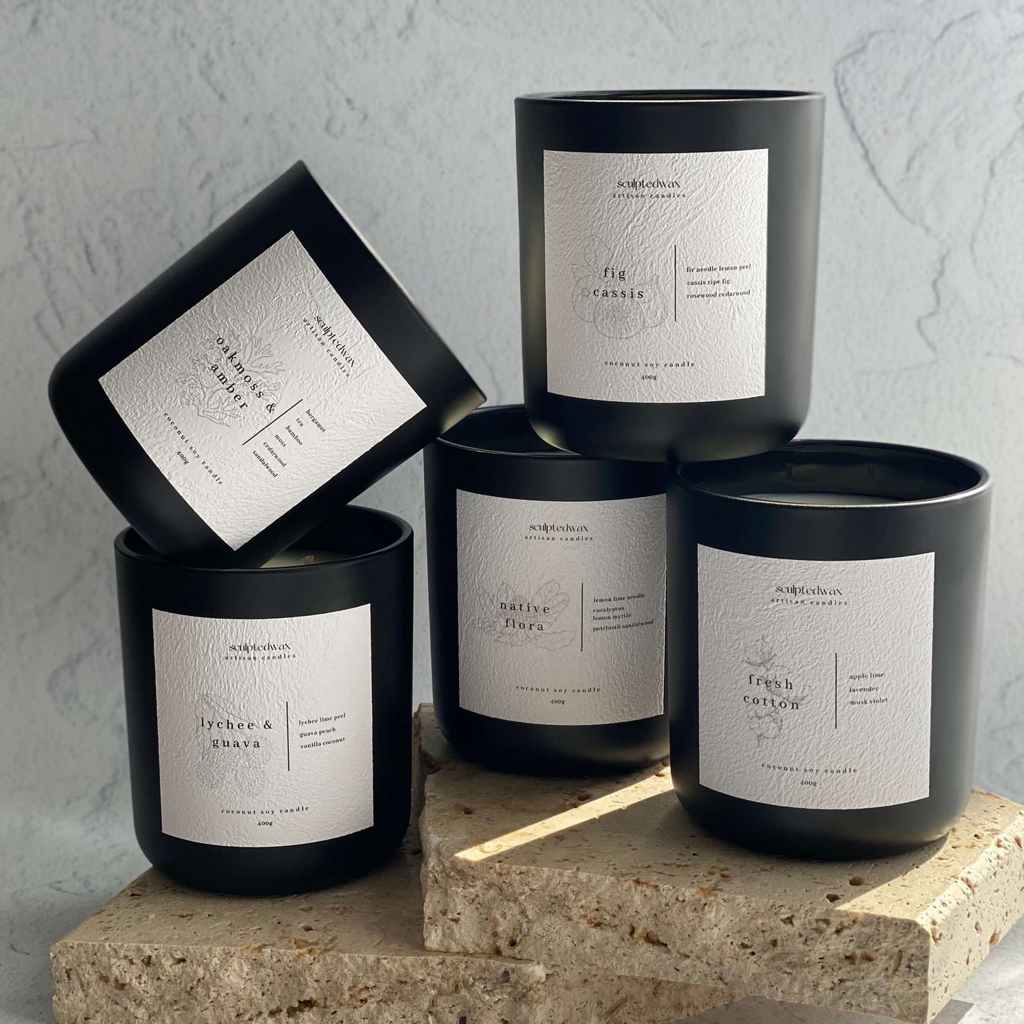 eco luxury Scented candle collection australia